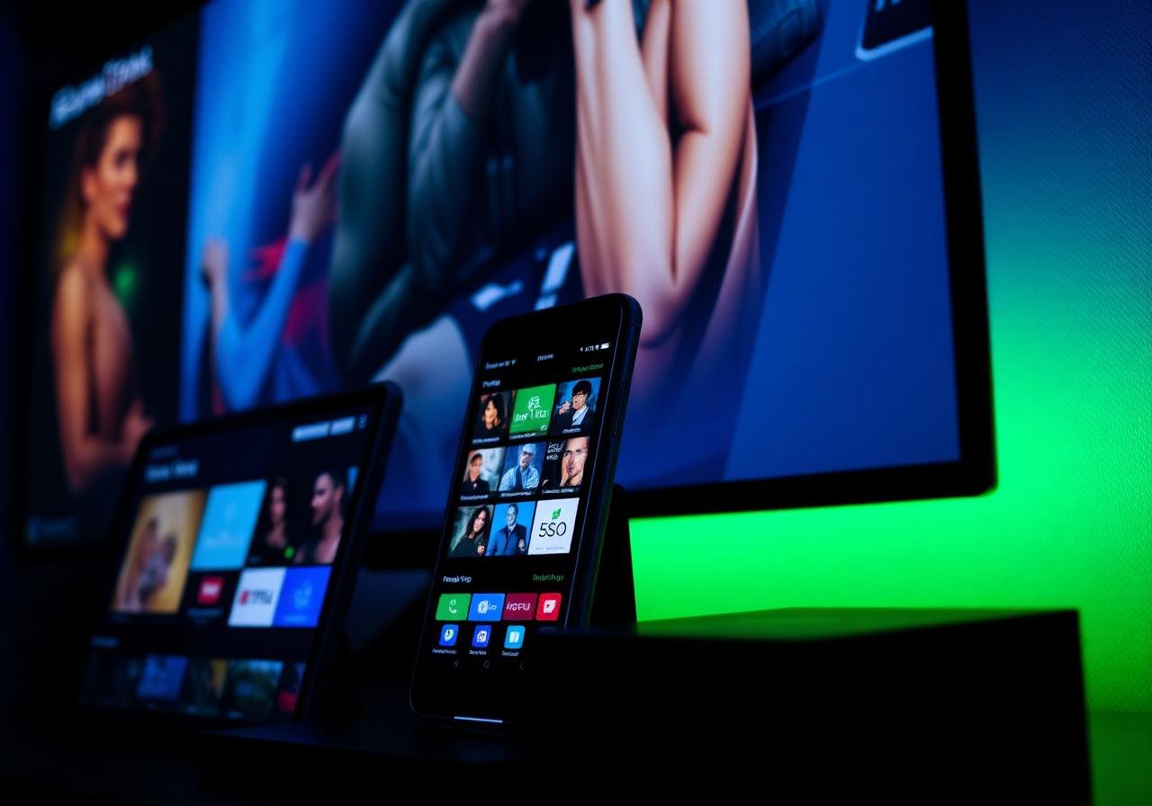 Smart TV, tablet, smartphone e TV box compatíveis com IPTV